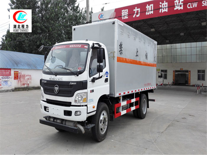 福田歐馬可5.1米雜項(xiàng)危險(xiǎn)物品廂式運(yùn)輸車【九類】