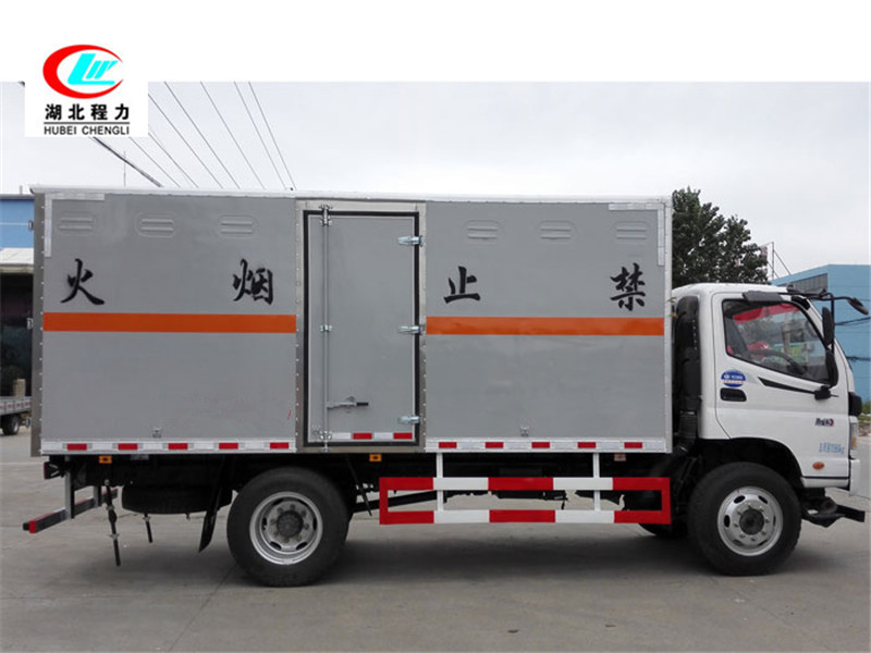 福田歐馬可5.1米雜項(xiàng)危險(xiǎn)物品廂式運(yùn)輸車【九類】