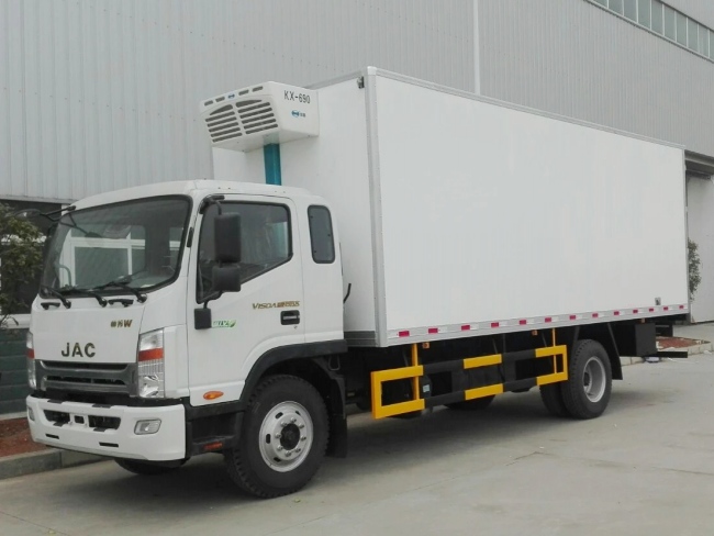 (廂長7.6米)江淮帥鈴W威斯達冷藏車