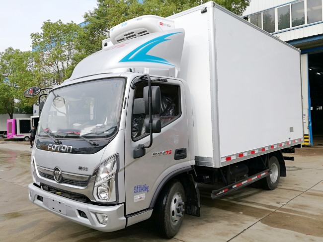 (廂長4.1米)福田奧鈴CTS冷藏車