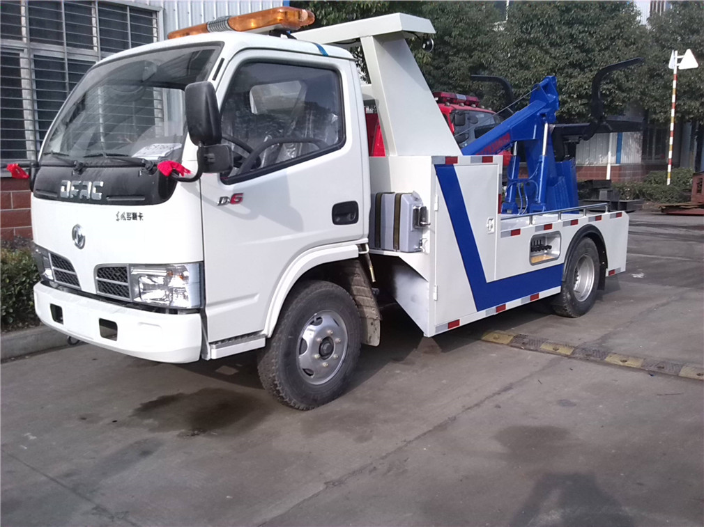 【一拖一  藍牌】東風小多利卡清障車