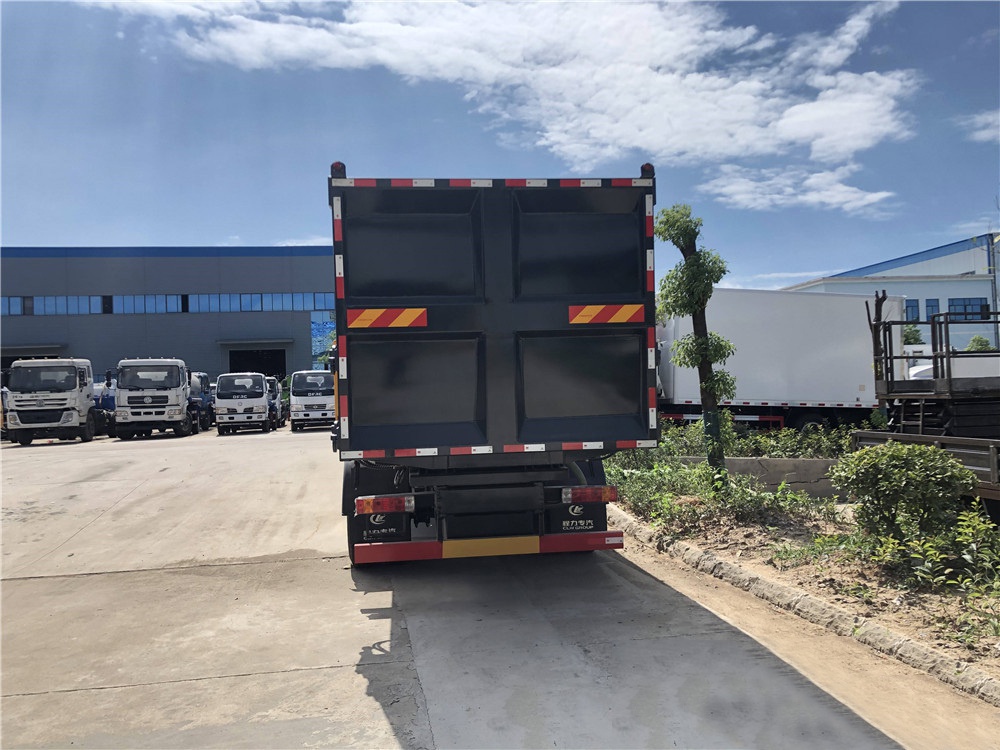 國六【12方】解放J6L 吊裝壓縮垃圾車