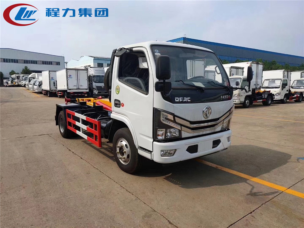 國六【5方】東風D6 勾臂垃圾車