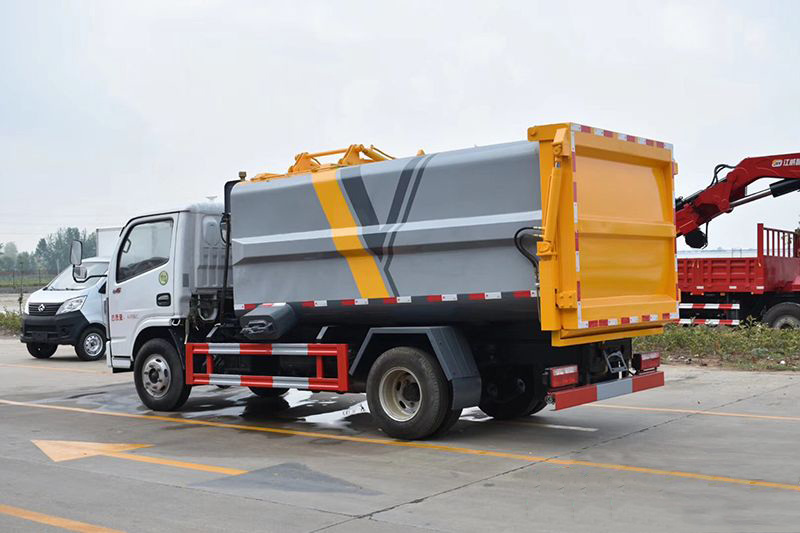 國六【7方 藍牌】東風D6 側裝壓縮垃圾車