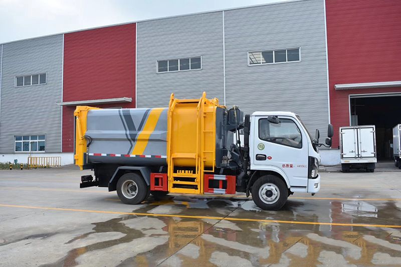 國六【7方 藍牌】東風D6 側裝壓縮垃圾車