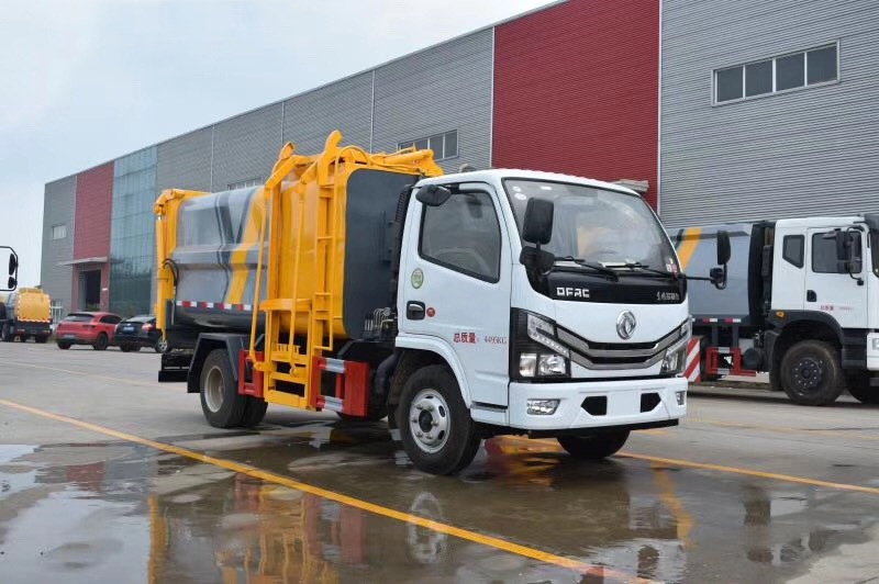 國六【7方 藍牌】東風D6 側裝壓縮垃圾車