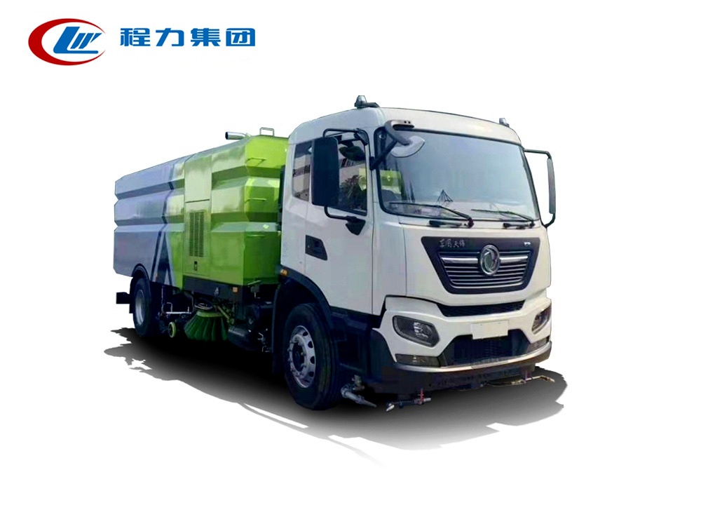 國六【9方水 7方塵】東風天錦 洗掃車